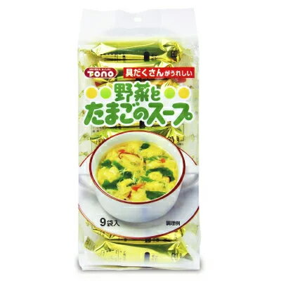 JAN 4964888341005 トーノー 野菜とたまごのスープ 8gX9 東海農産株式会社 食品 画像