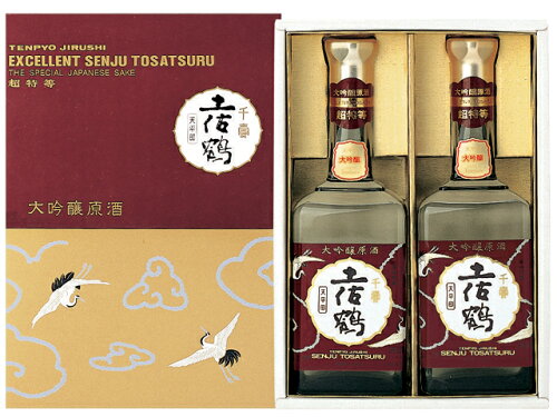 JAN 4965387010324 土佐鶴 大吟醸原酒 天平セット 720X2 土佐鶴酒造株式会社 日本酒・焼酎 画像