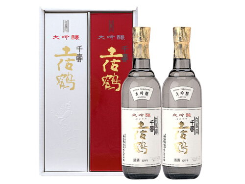 JAN 4965387010362 土佐鶴 大吟醸 白鳳印千寿土佐鶴 紅白セット 720X2 土佐鶴酒造株式会社 日本酒・焼酎 画像