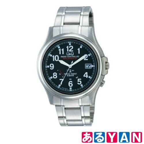 JAN 4966006057843 シチズン キューアンドキュー CITIZEN Q＆Q ソーラー電波時計 ブラック HG00-205 シチズン時計株式会社 腕時計 画像