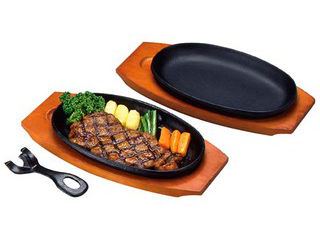 JAN 4966010101228 アサヒ ステーキ皿 株式会社アサヒ キッチン用品・食器・調理器具 画像