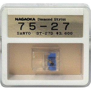 JAN 4967736005128 G-75-27 ナガオカ 交換針 NAGAOKA 株式会社ナガオカトレーディング TV・オーディオ・カメラ 画像