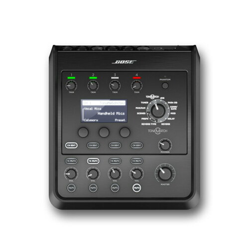 JAN 4969929251091 BOSE ボーズ T4S ToneMatch Mixer 小型4ch デジタルミキサー K ボーズ(同) 楽器・音響機器 画像