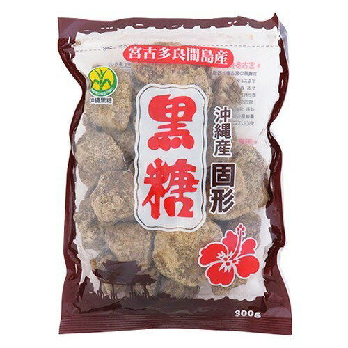 JAN 4970147904201 宮古多良間島産 固形黒糖(300g) 上野砂糖株式会社 食品 画像