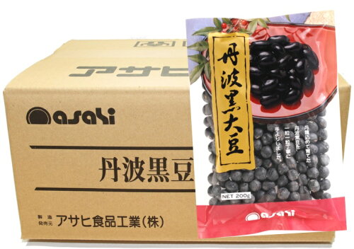 JAN 4970165020013 アサヒ 丹波黒豆 袋 200g アサヒ物産株式会社 食品 画像