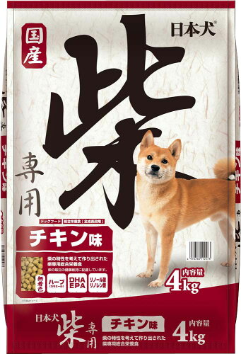 JAN 4970768112573 日本犬 柴専用 チキン味(4kg) イースター株式会社 ペット・ペットグッズ 画像
