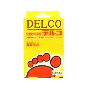 JAN 4970883002032 ウオノメバン DELCO(デルコ) M 16枚 阿蘇製薬株式会社 医薬品・コンタクト・介護 画像