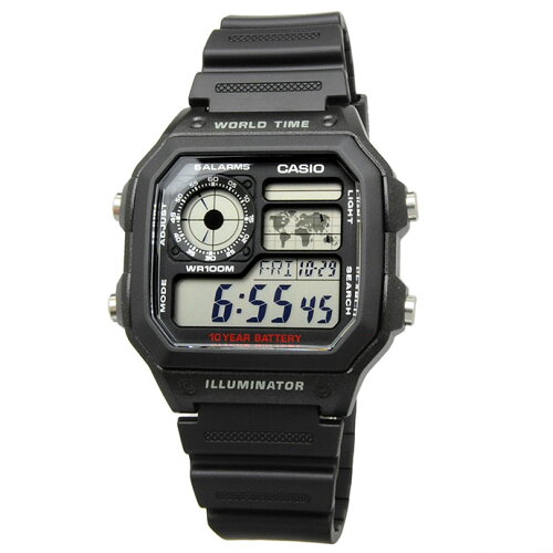 JAN 4971850968733 AE-1200WH-1AVDF　CASIO　カシオ　Wristwatch カシオ計算機株式会社 腕時計 画像