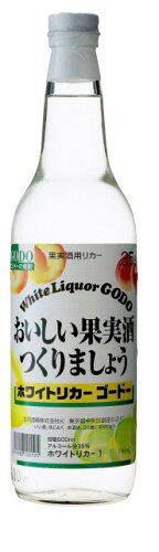 JAN 4971980100195 合同酒精 ホワイトリカーゴードー３５％　６００Ｎ 合同酒精株式会社 日本酒・焼酎 画像