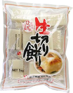 JAN 4972246001676 木村食品 生切り餅 一切包装 1Kg 株式会社木村食品 食品 画像