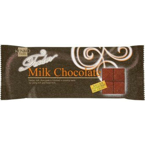 JAN 4973044011102 健康フーズ テンダー ミルクチョコレート 80g 健康フーズ株式会社 スイーツ・お菓子 画像