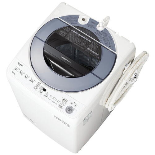 JAN 4974019154527 SHARP 全自動洗濯機 ES-GV8E-S シャープ株式会社 家電 画像