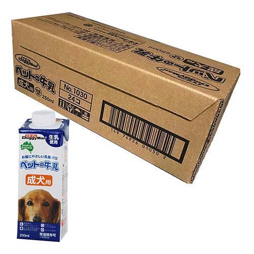 JAN 4974926002355 ドギーマン ペットの牛乳 成犬用(250ml*24個入) ドギーマンハヤシ株式会社 ペット・ペットグッズ 画像
