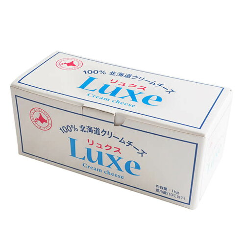 JAN 4976750572516 北乳 クリームチーズ Luxe 1Kg 北海道乳業株式会社 食品 画像
