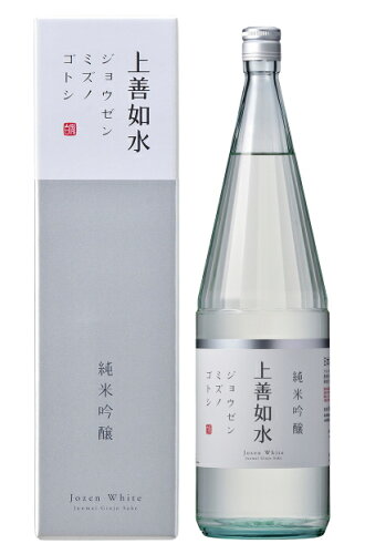 JAN 4980573103307 上善如水 純米吟醸(1.8L) 白瀧酒造株式会社 日本酒・焼酎 画像