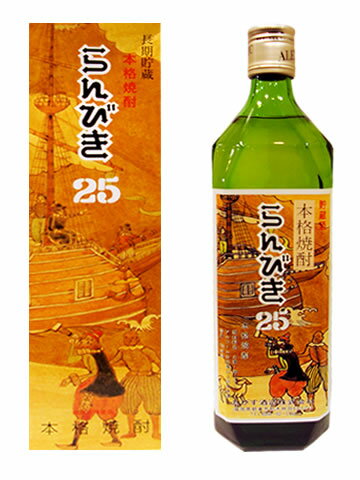 JAN 4980747106257 らんびき 25度 乙 角瓶 720ml ゑびす酒造株式会社 日本酒・焼酎 画像