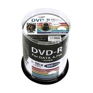 JAN 4984279120040 HIDISC DVD-R HDDR47JNP100 株式会社磁気研究所 TV・オーディオ・カメラ 画像