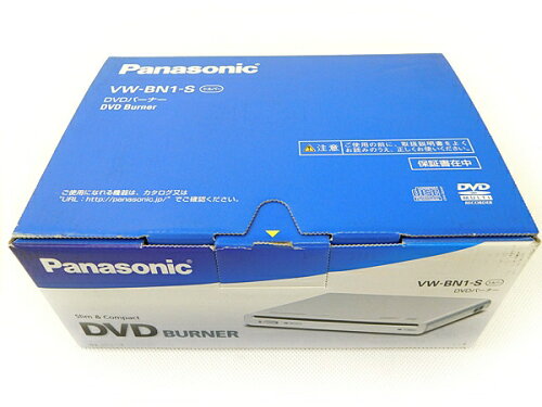 JAN 4984824809888 Panasonic DVDバーナー VW-BN1-S パナソニックオペレーショナルエクセレンス株式会社 TV・オーディオ・カメラ 画像