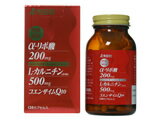 JAN 4987206034106 リポ酸+カルニチン+CoQ10(120カプセル入) 株式会社浅田飴 ダイエット・健康 画像