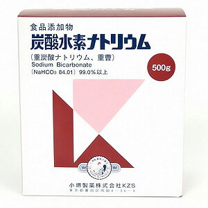 JAN 4987371512249 炭酸水素ナトリウム(食添) 500g 小堺製薬株式会社 食品 画像