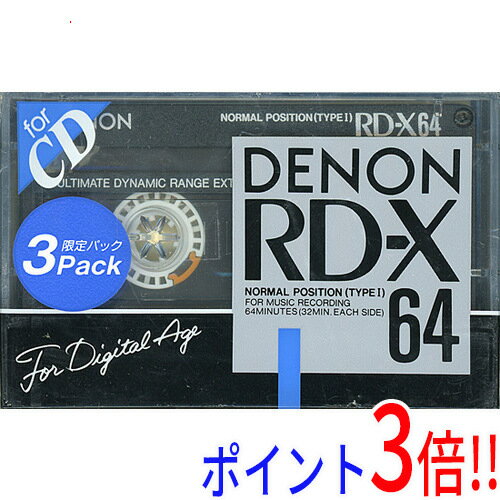 JAN 4988001655916 デノン カセットテープ RD-X64NV3K 日本コロムビア株式会社 TV・オーディオ・カメラ 画像