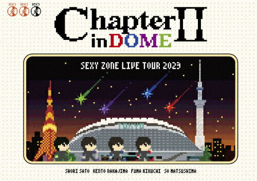 JAN 4988031638217 SEXY ZONE LIVE TOUR 2023 ChapterII in DOME（初回限定盤）/Blu−ray Disc/OVXT-19001 ユニバーサルミュージック(同) CD・DVD 画像