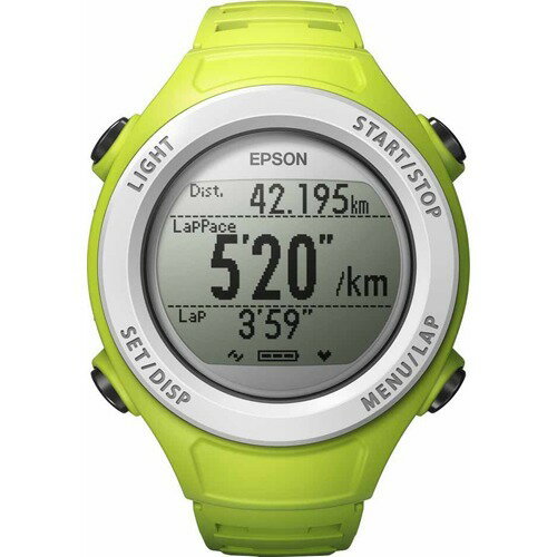 JAN 4988617216594 エプソン Wristable GPS グリーン SF-110G(1コ入) エプソン販売株式会社 腕時計 画像