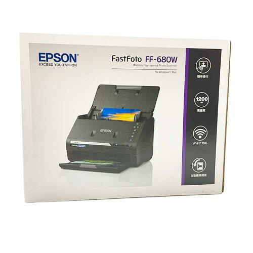 JAN 4988617348844 EPSON A4フォトスキャナー FF-680W エプソン販売株式会社 パソコン・周辺機器 画像
