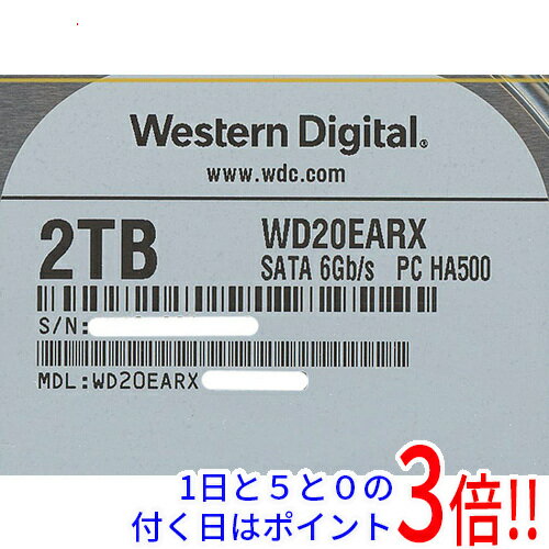 JAN 4988755001557 Western Digital WD20EARX シー・エフ・デー販売株式会社 パソコン・周辺機器 画像