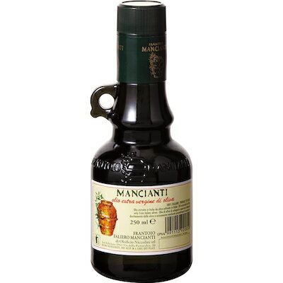 JAN 4991113920858 マンチャンティ エクストラヴァージン オリーブオイル 瓶 250ml 株式会社アルカン 食品 画像