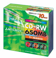 JAN 4991348044169 三菱ケミカル CD-RW  SW74QM10 Verbatim Japan株式会社 TV・オーディオ・カメラ 画像