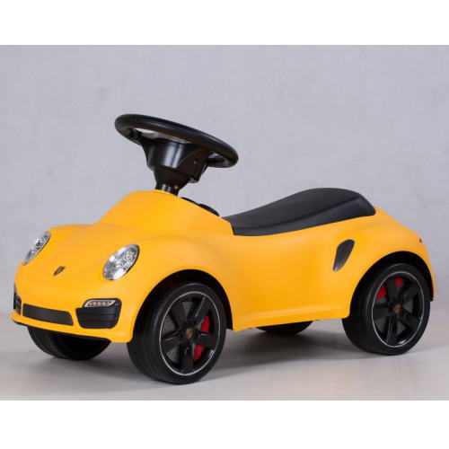JAN 4991901432433 乗用玩具 ポルシェ 911 イエロー  porsche 911 turbo s riding toy car 株式会社友愛玩具 おもちゃ 画像