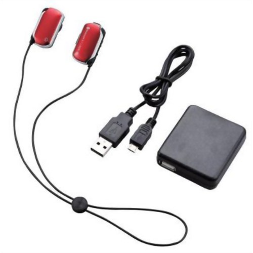 JAN 4992072047976 ロジテック Bluetooth対応 ステレオイヤホン USB-ACアダプタ付き 携帯オーディオプレーヤー向けモデル LBT-AVHP03ARD レッド ロジテック株式会社 TV・オーディオ・カメラ 画像