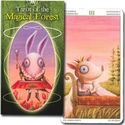 JAN 4993690005126 Tarot of the Magical Forest タロット・オブ・マジカルフォレスト ニチユー株式会社 ホビー 画像