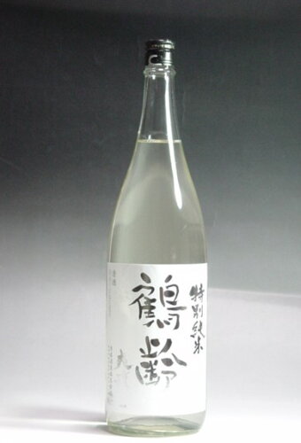 JAN 4994975101755 鶴齢 特別純米 爽醇 1.8L 青木酒造株式会社 日本酒・焼酎 画像