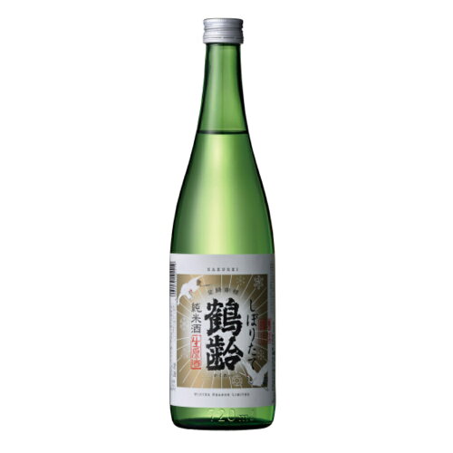 JAN 4994975102219 鶴齢 純米 しぼりたて 720ml 青木酒造株式会社 日本酒・焼酎 画像