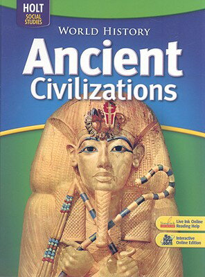 ISBN 9780030733512 World History: Ancient Civilizations: Student Edition 2006 /STECK VAUGHN C0/Holt Rinehart and Winston 本・雑誌・コミック 画像