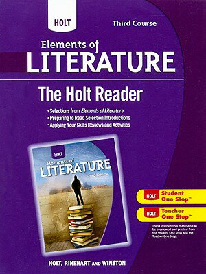 ISBN 9780030996283 The Holt Reader, Third Course /HOUGHTON MIFFLIN/Holt Rinehart & Winston 本・雑誌・コミック 画像