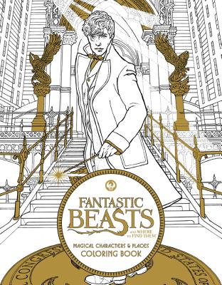 ISBN 9780062571359 Fantastic Beasts and Where to Find Them: Magical Characters and Places Coloring Book /COLLINS/Harpercollins Publishers 本・雑誌・コミック 画像