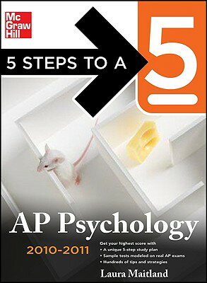 ISBN 9780071624541 5 Steps to a 5, AP Psychology 2010-2011/MCGRAW HILL BOOK CO/Laura Lincoln Maitland 本・雑誌・コミック 画像