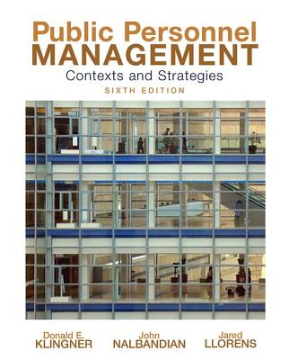 ISBN 9780136026884 Public Personnel Management: Contexts and Strategies /PRENTICE HALL/Donald E. Klingner 本・雑誌・コミック 画像