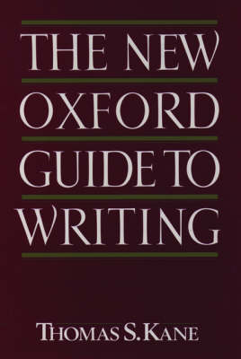 ISBN 9780195090598 The New Oxford Guide to Writing / Thomas S. Kane 本・雑誌・コミック 画像