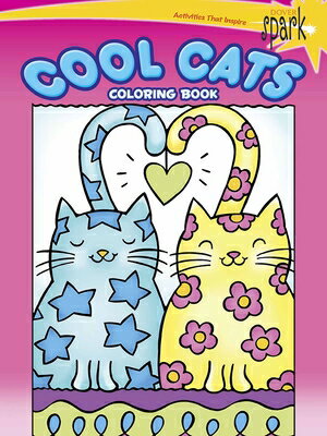 ISBN 9780486800585 Spark Cool Cats Coloring Book First Edition,/DOVER PUBN INC/Noelle Dahlen 本・雑誌・コミック 画像