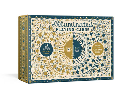 ISBN 9780525574781 Illuminated Playing Cards: Two Decks for Games and Tarot /POTTER CLARKSON N/Caitlin Keegan 本・雑誌・コミック 画像