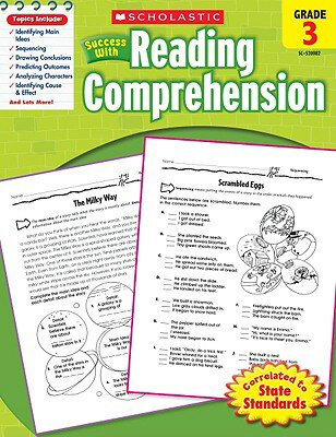 ISBN 9780545200820 SUCCESS WITH READING COMPREHENSHION:GR3 /SCHOLASTIC INC (USA)./ROBIN WOLFE 本・雑誌・コミック 画像