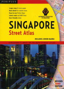 ISBN 9780794604196 Singapore Street Atlas: Includes Johor Bahru 本・雑誌・コミック 画像