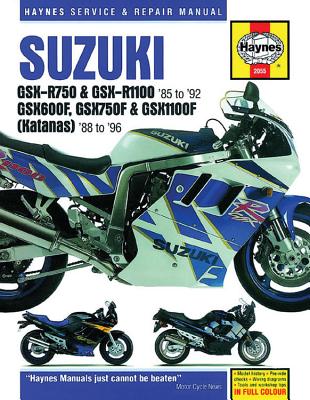 ISBN 9780857339164 Suzuki Gsx-R750 & Gsx-Rr1100 85 to 92: Gsx600f, Gsx750f & Gsx1100f (Katanas) 8 to 96 /HAYNES PUBN/Editors of Haynes Manuals 本・雑誌・コミック 画像