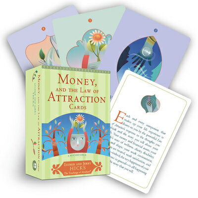 ISBN 9781401923396 Money, and the Law of Attraction Cards: A 60-Card Deck, Plus Dear Friends Card/HAY HOUSE/Esther Hicks 本・雑誌・コミック 画像