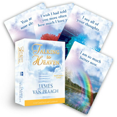 ISBN 9781401955991 Talking to Heaven Mediumship Cards: A 44-Card Deck and Guidebook /LIFESTYLES/James Van Praagh 本・雑誌・コミック 画像