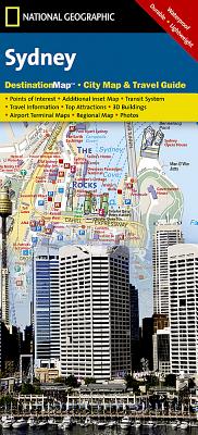 ISBN 9781597754026 Sydney Map /NATL GEOGRAPHIC MAPS/National Geographic Maps 本・雑誌・コミック 画像
